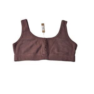 Skims waffle knit bralette Nwt